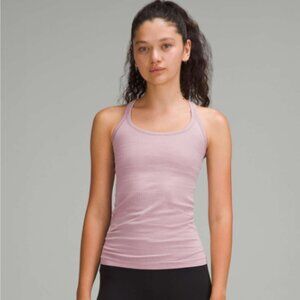Lululemon Ebb to Street Tank Top B/C Cup NWT Size 10 Rose Blush
